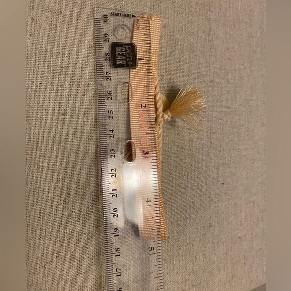 I am Chloe pink fabric bracelet with charm Chloe perfume one size fits most - Picture 6 of 7